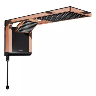 Chuveiro Ducha Acqua Duo Ultra Preto Rose Gold Lorenzetti Cor Preto/rose Gold Potência 7800 W 220v