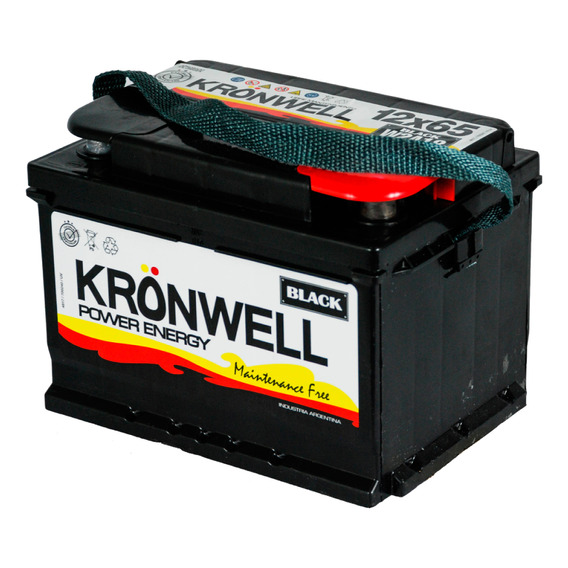 Bateria Kronwell 12x65 Fiat Uno Fire 1.3 Evo 1.4