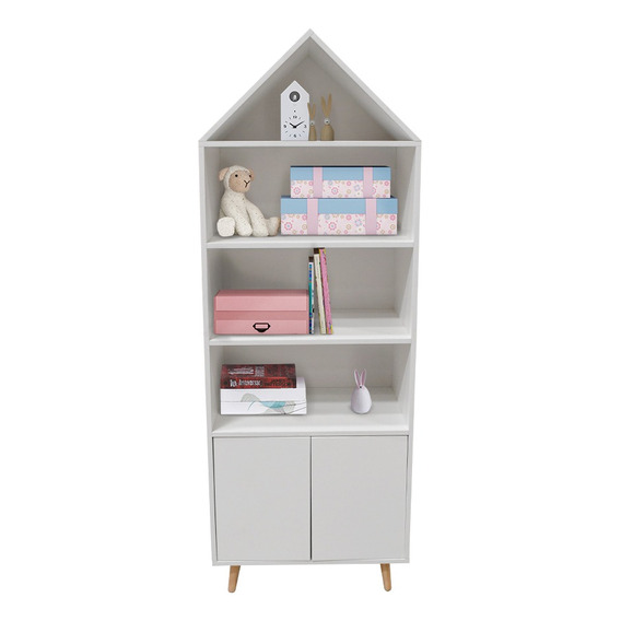 Librero Infantil Para Interior Con Puertas Srw252