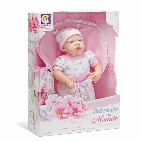 Boneca Bebê Reborn Ninos Pesadinho Menina 2180 - Cotiplás - Bonecas -  Magazine Luiza