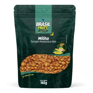 Milho Torrado Mostarda E Mel Brasil Frutt 160g