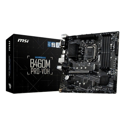 Motherboard Msi B460m Pro-vdh Intel 1200