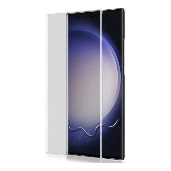 Vidrio Templado Curvo Uv Glass Para Samsung S23 Ultra Huella