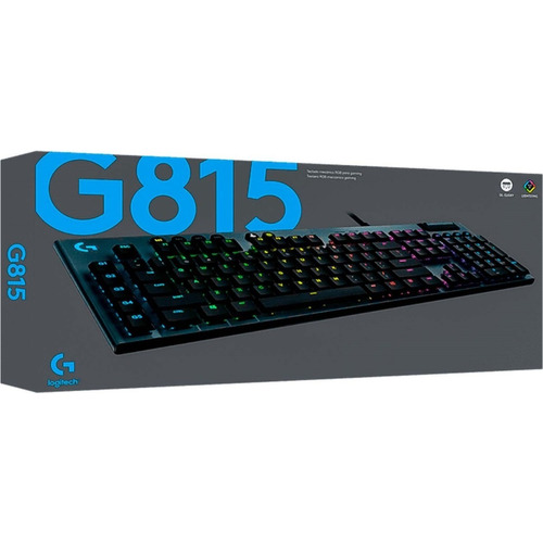 Teclado Logitech G815 Rgb & Lightsync Black