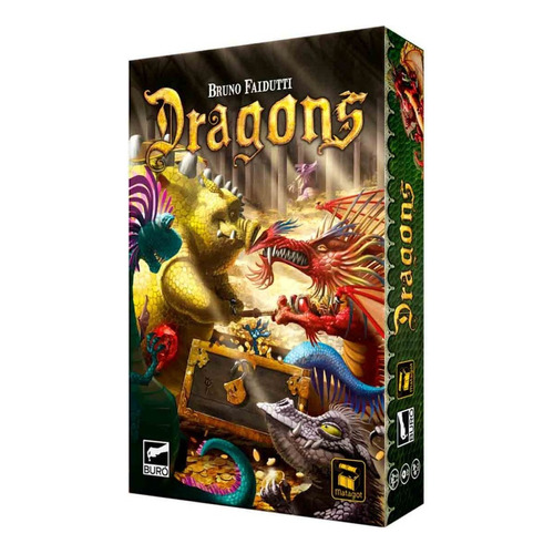 Dragons Juego De Mesa Matagot Buró Bruno Faidutti