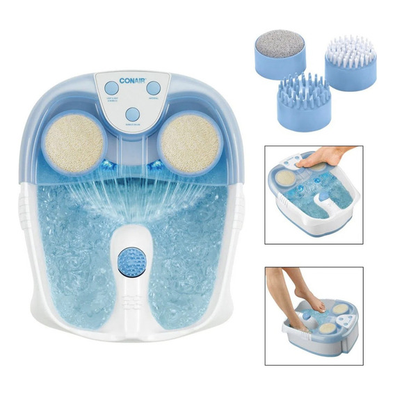 Tina De Hidromasaje Para Pies Exfoliante Pedicure Conair Spa