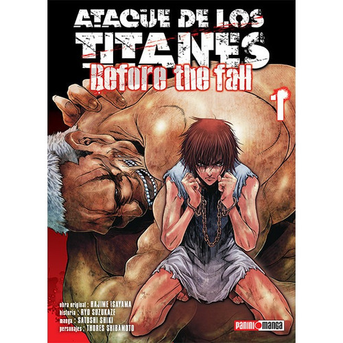 Manga Ataque De Los Titanes - Before The Fall N°1, Panini