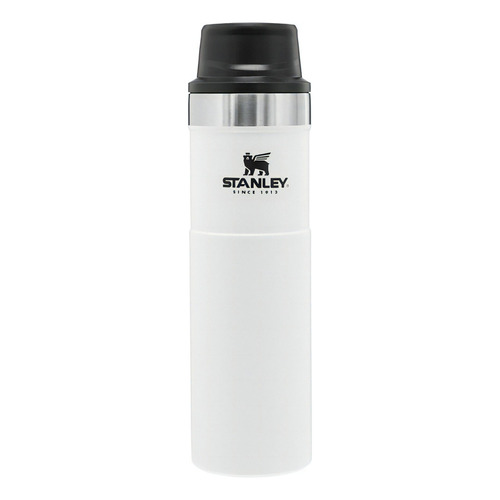 Vaso Termico Stanley 591 Ml One Hand Travel Mug Blanco