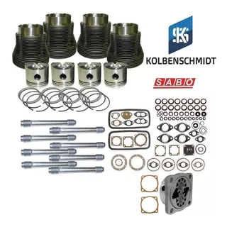 Kit Motor Ks Fusca 1600 Até 83 Junta Capa Tucho Bomba Óleo