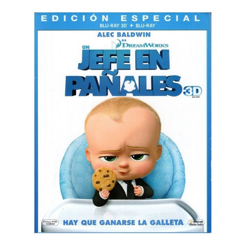 Un Jefe En Pañales The Boss Baby Pelicula En Blu-ray 3d