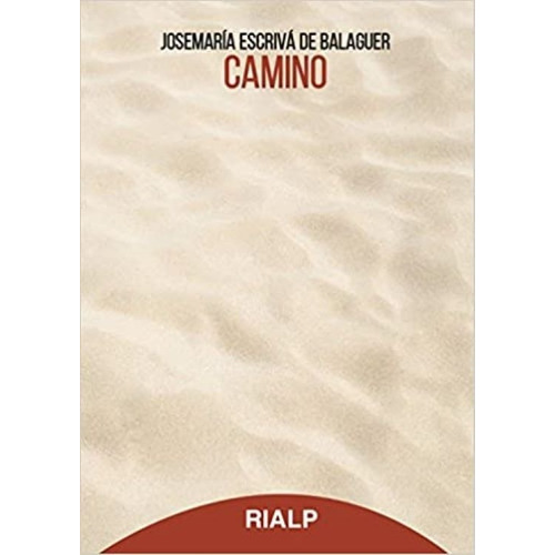 Camino (agenda, Rústico), De San Josemaría Escrivá De Balaguer. Editorial Rialp En Español