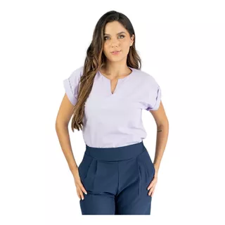 Blusa Mujer Antifluidos Stretch