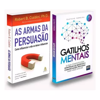 Kit Livros Gatilhos Mentais + As Armas Da Persuasão - Dvs Editora/sextante
