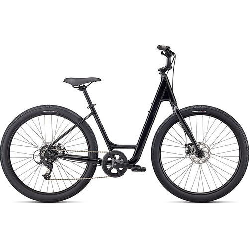 Bicicleta Para Ciudad Specialized Roll 2.0 Low Entry Color Blk/char/blkrefl Tamaño Del Cuadro M