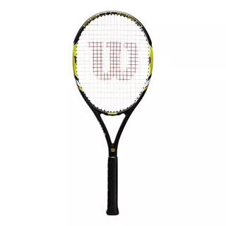 Raqueta De  Tenis  Wilson  Value  Pro Open 100  Color Amarillo/negro   Encordado 16 X 19  Grip 4 3/8
