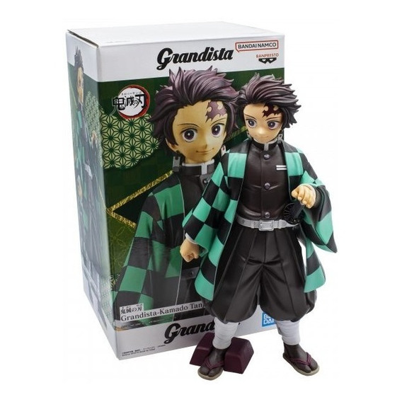 Figura De Acción Tanjiro Kamado Bandai Banpresto Grandista