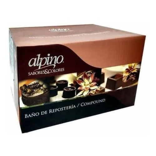 Chocolate Alpino Lodiser Para Cascada Semiamargo X 6kg