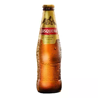 Cerveza Cusqueña Dorada Porron 330ml Cusqueña Rubia - Botella - Unidad - 1 - 330 Ml