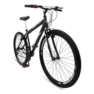 Mountain Bike Ello Bike Velox Aro 26 21v Freios V-brakes Câmbios Ltx Cor Preto/branco Com Descanso Lateral