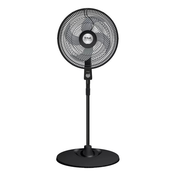 Ventilador T-fal Turbo Power 18  Pedestal 4 Aspas Silencioso