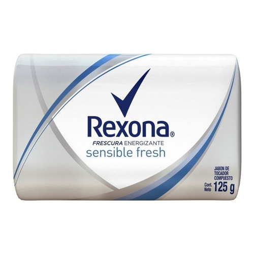 Jabon Tocador Rexona Sensible Fresh 125 Grs