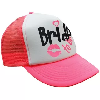 Gorros  Trucker Fucsia Negro Casamiento 15 Años  Despedidas.