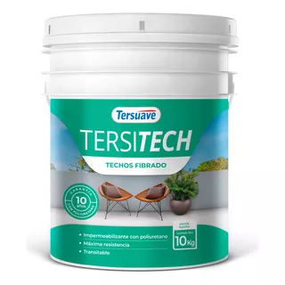 Membrana Impermeabilizante Tersitech Fibrado Tersuave 10 Kg