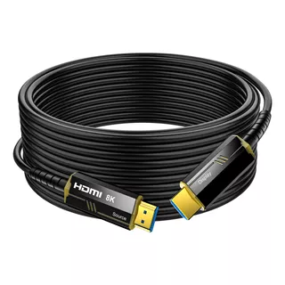 Cable Hdmi De Fibra Óptica 8k 3d 60hz Ultra Hdmi 20 Metros