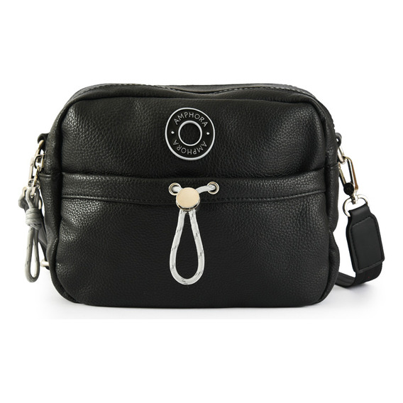 Cartera Bandolera Mediana Roudy Negro