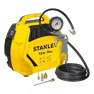 Compresor Stanley Sin Tanque 1.5hp Stc595 Color Amarillo/negro Fase Eléctrica Monofásica Frecuencia 50 Hz