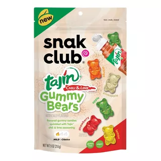 Snak Club X Tajín - Ositos De Goma 113g | Casa México