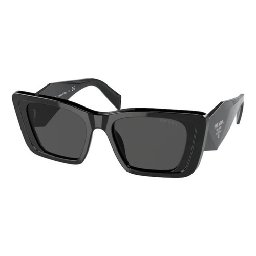 Gafas de sol - Prada - PR08ys 1ab5s0 51 Color de montura: negro, color de varilla, negro, color de lente: gris oscuro, diseño de mariposas