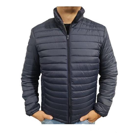 Chaqueta Tipo Invierno Acolchada Impermeable Para Hombre