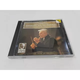Symphonien 5 & 6, Beethoven, Karajan Cd 1984 Nuevo Alemania