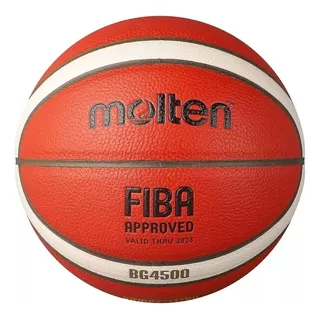 Pelota De Basquet N 7 Molten Bg4500  Color Marrón Claro