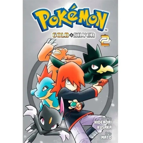 Manga Pokemon Gold & Silver, De Hidenori Kusaka. Serie Pokémon, Vol. 2. Editorial Panini, Tapa Blanda En Español, 2020