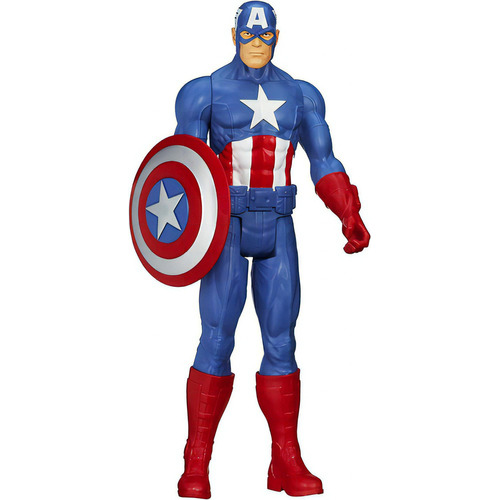 Figura Capitan America Titan Hero - Hasbro