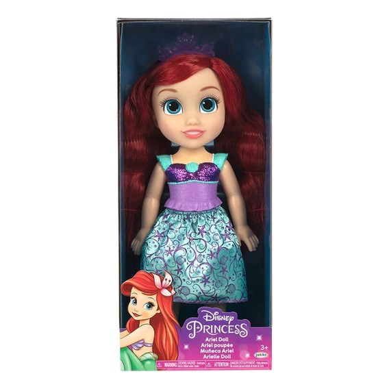 Muñeca Princesa Disney Ariel La Sirenita 38cm