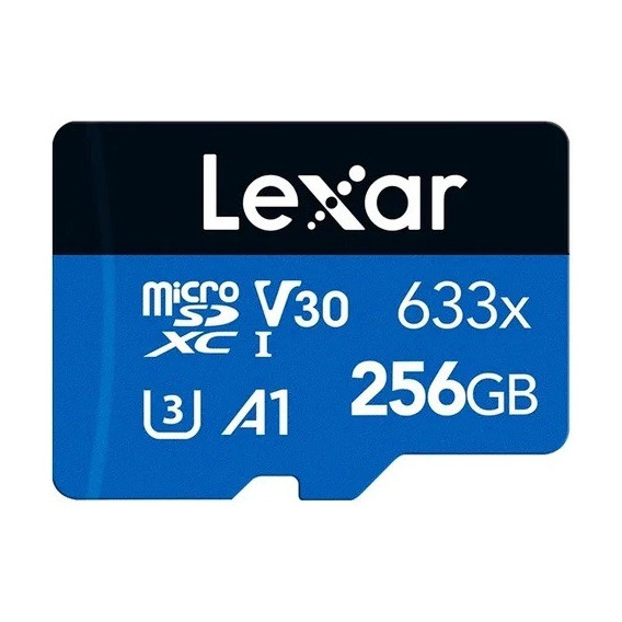 Memoria Micro Sd Lexar De Alta Velocidad 256 Gb A1 V30