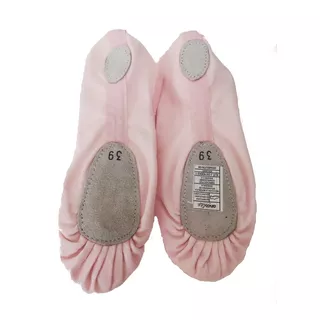 Zapatillas Ballet Danza En Rosado Negro  Blanco