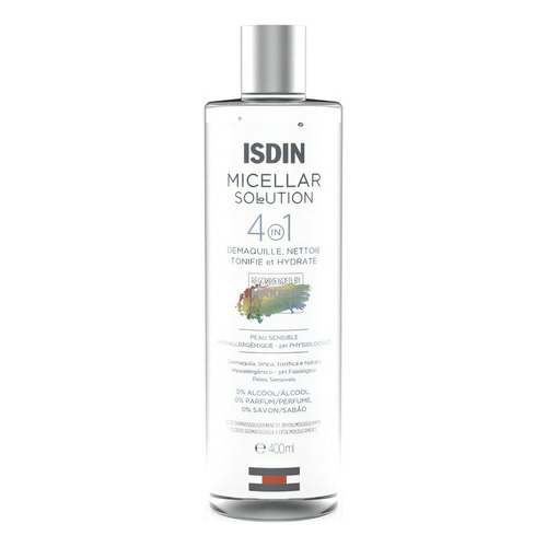 Micellar Solution 4 En 1 Isdin 400 Ml Momento De Aplicación Día/noche Tipo De Piel Todo Tipo De Piel