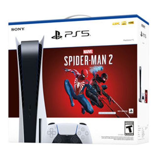 Consola Sony Playstation 5 Ps5 Standard Spiderman 2