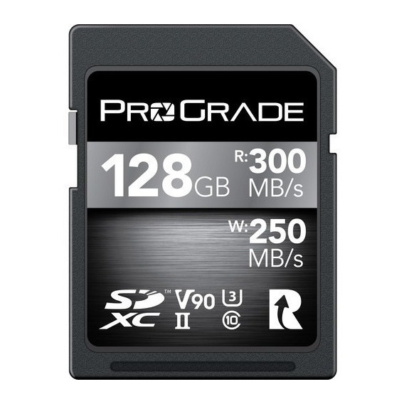 Tarjeta Memoria V90 4k Sdxc Prograde Digital 128gb 300mbs