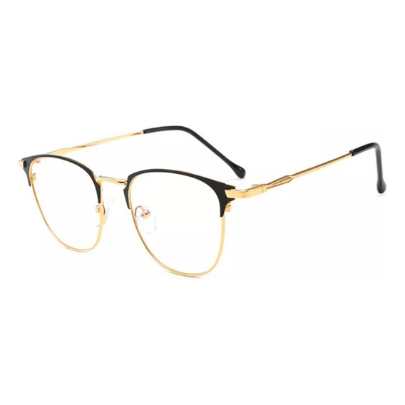 Gafas Retro® Roma Gold Computador Antiblue Luz Azul Descanso