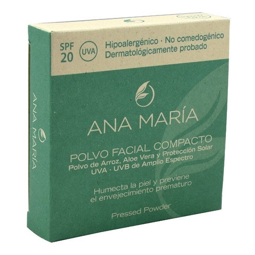 Base de maquillaje Ana Maria Facial Polvo compacto Ana Maria tono cocoa