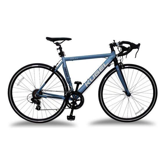 Bicicleta Ruta Rodada 700 14 Velocidades Kugel Ciclo-x Color Azul