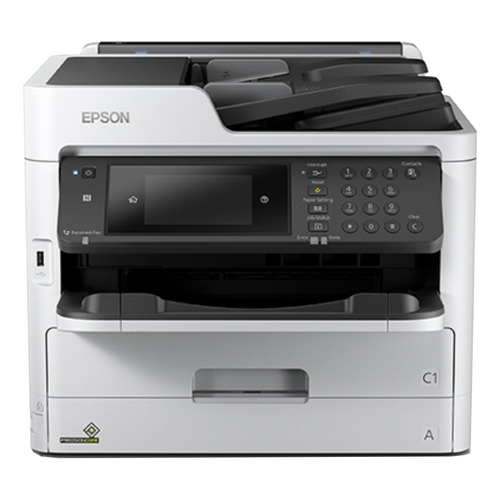 Impresora a color  multifunción Epson WorkForce Pro WF-C5710 con wifi blanca y negra 100V/240V WF-C5710DWF