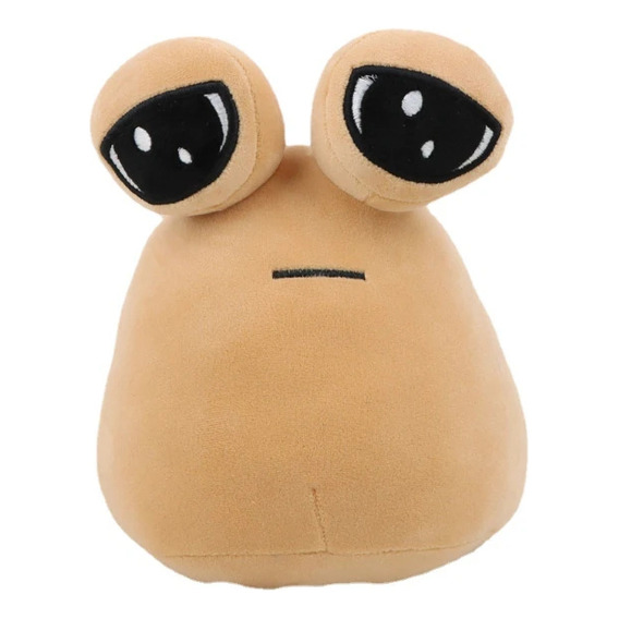 Peluche Emotion Alien Pou, color beige