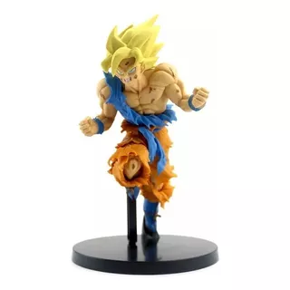 Figura Goku Ss1 Pelea Dragon Ball Z Coleccionable