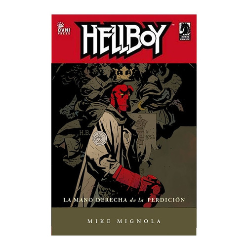 Libro Hellboy Mano Derecha De La Perdicion De Mike Mingola